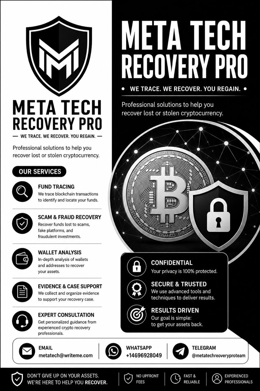 HOW TO GET A PROFESSIONAL RECOVERY EXPERT IN CANADA, UNITED STATES, MEXICO, INDIA, CHINA META TECH RECOVERY PRO