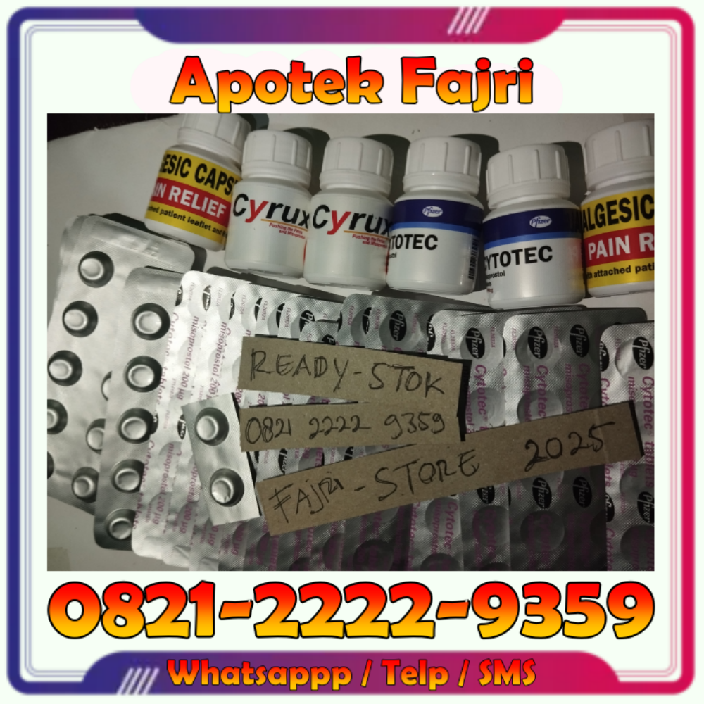 Apotek Jual Cytotec COD Tasikmalaya 0821.2222.9359 Obat Aborsi Toko Terpercaya