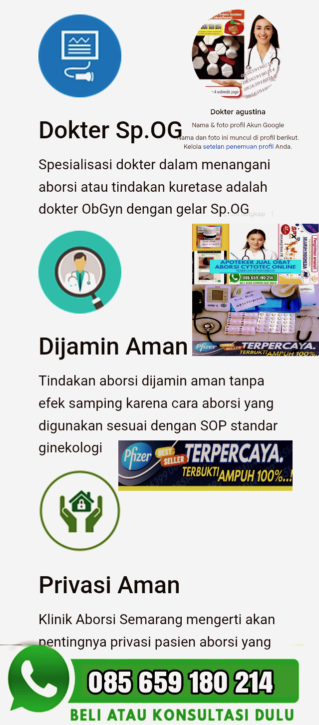 jual obat aborsi cytotec  semarang 085659180214 klinik obat penggugur kandungan di semarang